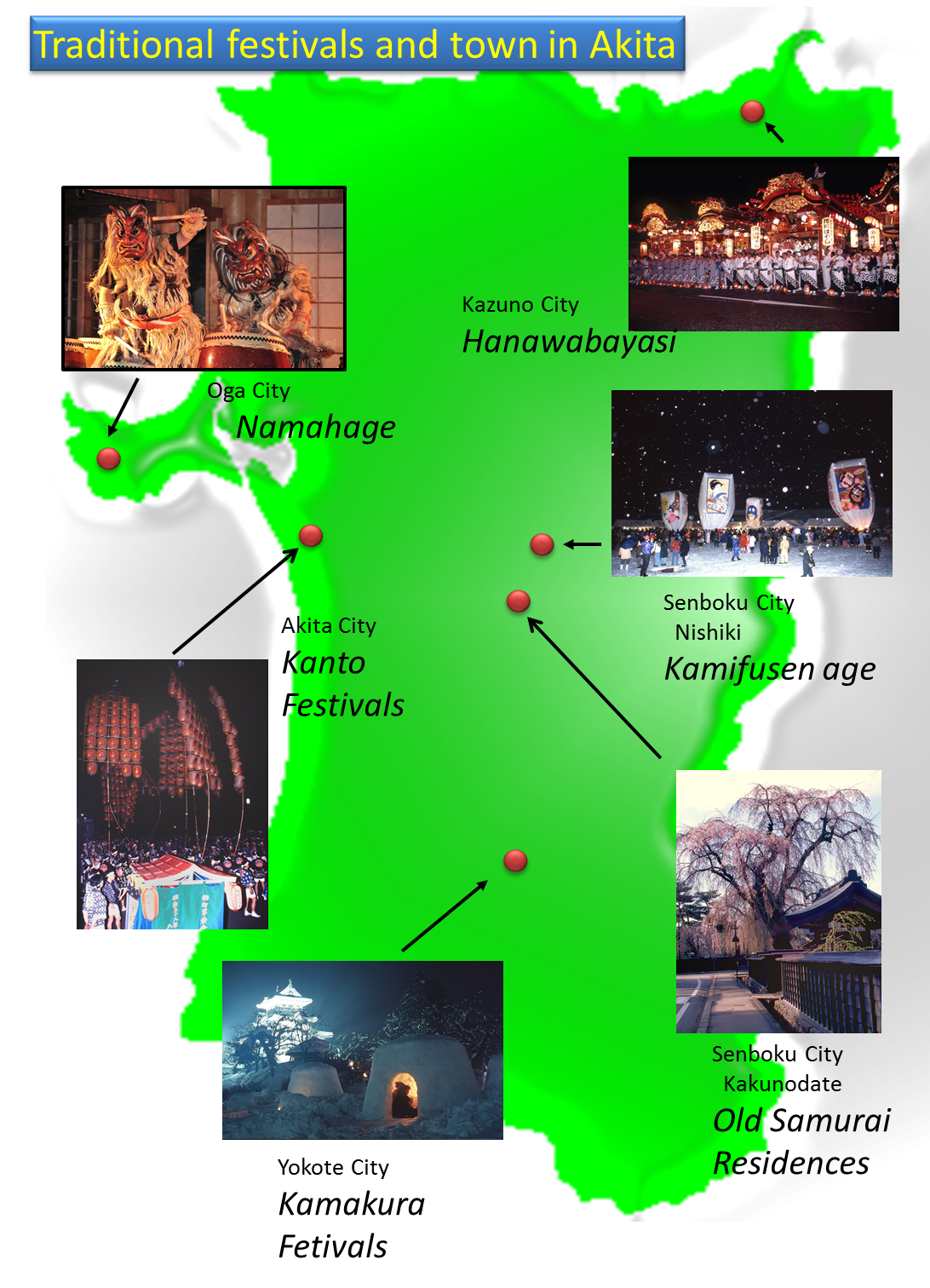 akita map