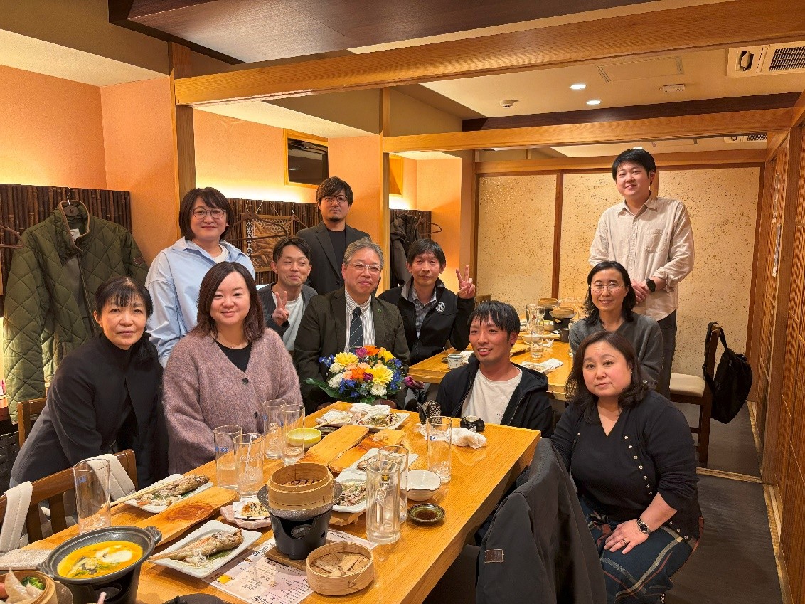 これまでのご尽力に、心より感謝込めて