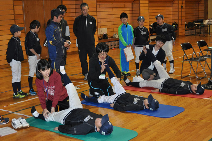 野球少年向け投球障害予防教室4