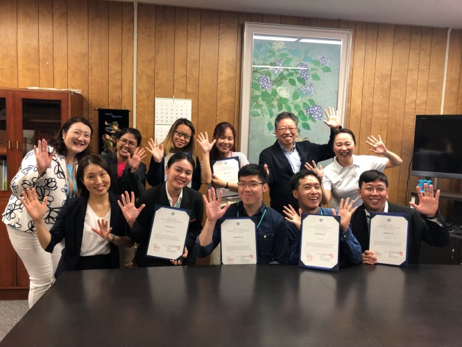 シンガポール国立大学・スラナリー工科大学（タイ）の看護学生来日