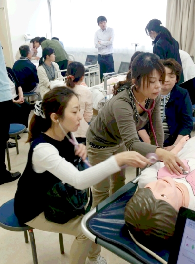 地域包括ケア・介護予防研修センター主催の「地域で働く医療職のためのフィジカルアセスメント講座」が盛況でした！